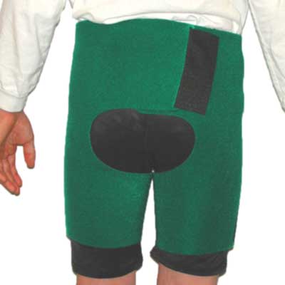 NSBVW Pediatric Neoprene Wrap-Around Shorts with Strap