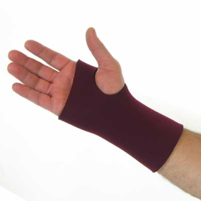 W-101 Neoprene Wrist Sleeve Volar View