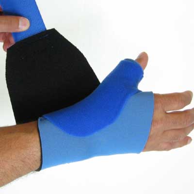 W-214 Wrist Wrap Dorsal View